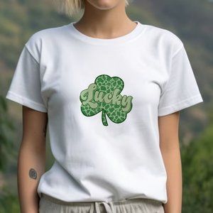 Retro St Patrick_s Day Bundle Shirt, Shamrocks Irish Lucky Clover Unisex Shirt
